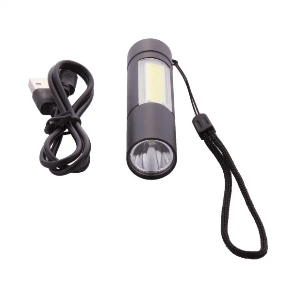 Chargelight Plus rechargeable flashlight Black