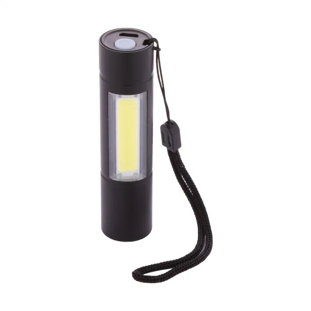 Chargelight Plus rechargeable flashlight Black