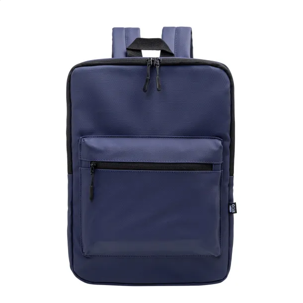 Slippu RPET laptop backpack Dark blue