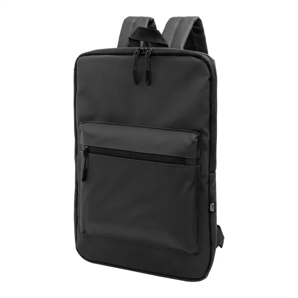 Slippu RPET laptop backpack Black
