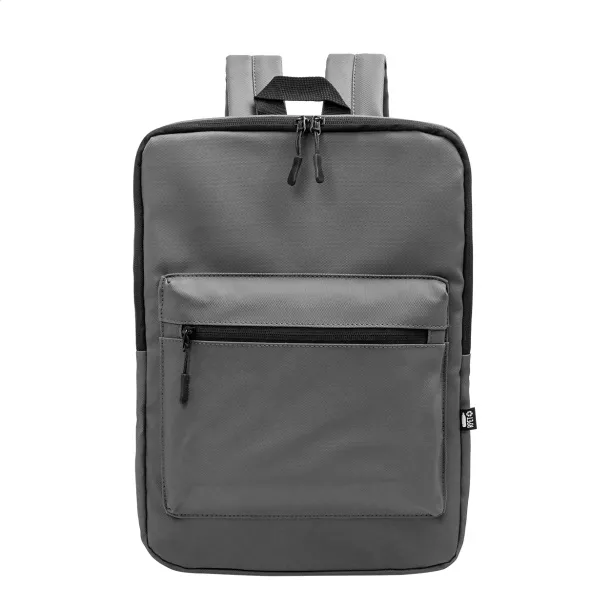 Slippu RPET vodootporni ruksak za 15" laptop Tamno siva