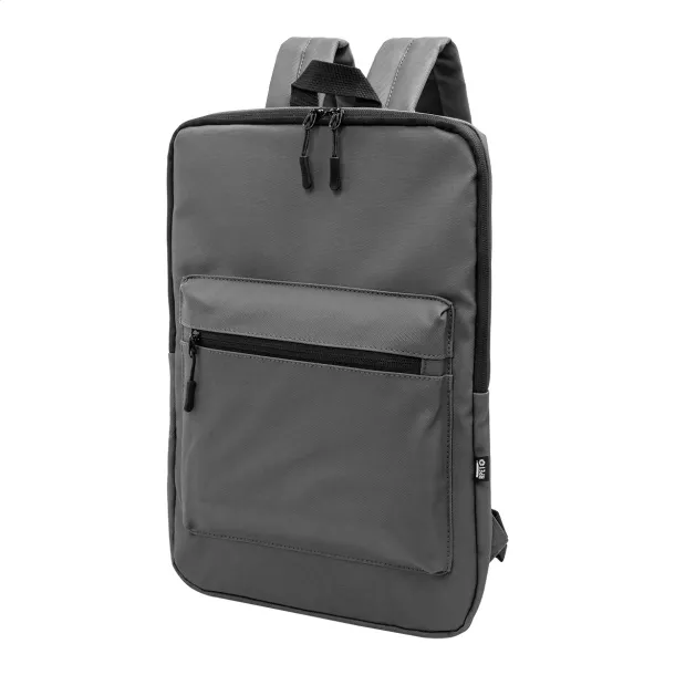 Slippu RPET vodootporni ruksak za 15" laptop Tamno siva