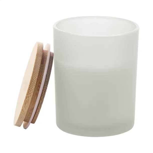 Daizu candle, vanilla White