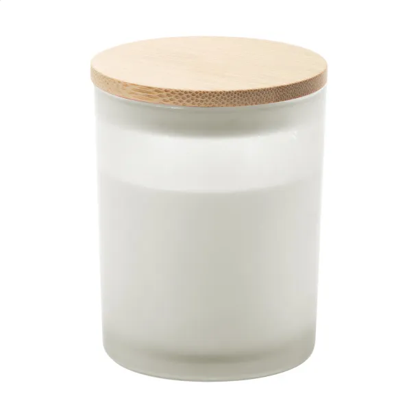 Daizu candle, vanilla White