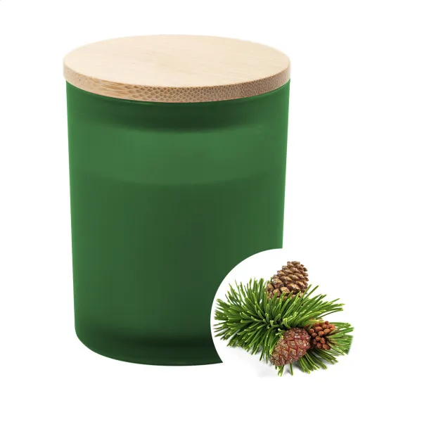 Daizu candle, vanilla Green