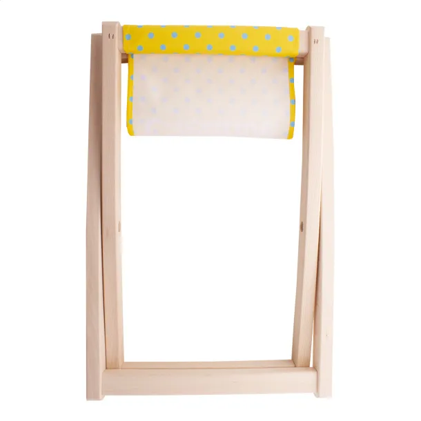 Nissi custom beach stool White Natural