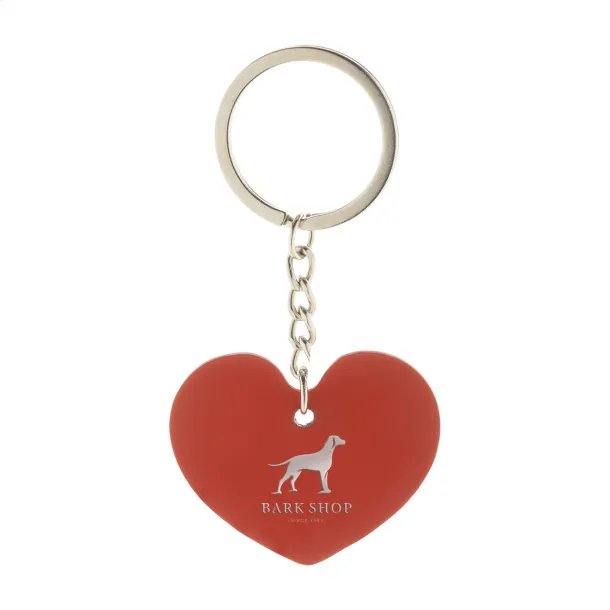 LoveShine privjesak za ključeve Crvena