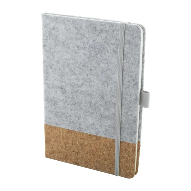Corfel RPET notebook Grey