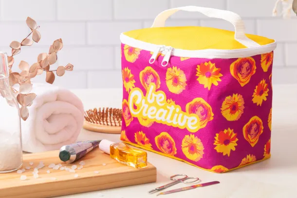 CreaBeauty XL personalizirana kozmetička torbica Bijela
