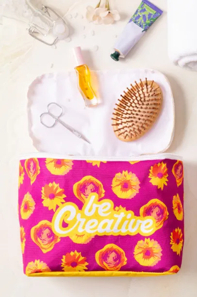 CreaBeauty XL custom cosmetic bag White