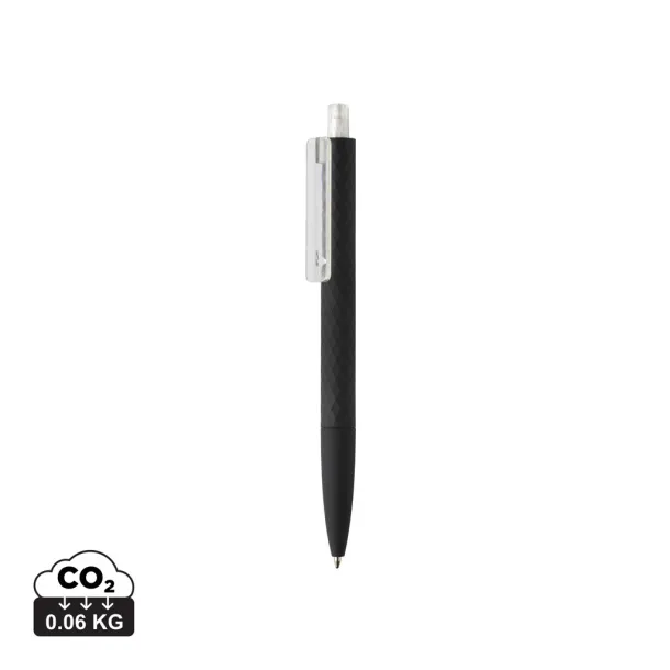  X3 kemijska olovka - XD Collection Prozirno Crna