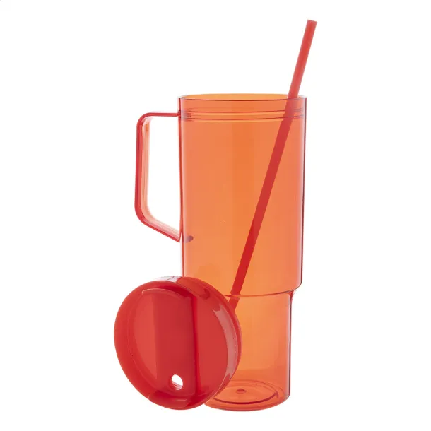 Repetus travel mug Red
