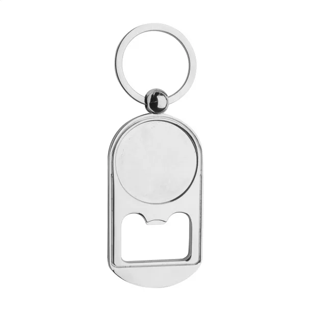 Bubbles bottle opener Silver