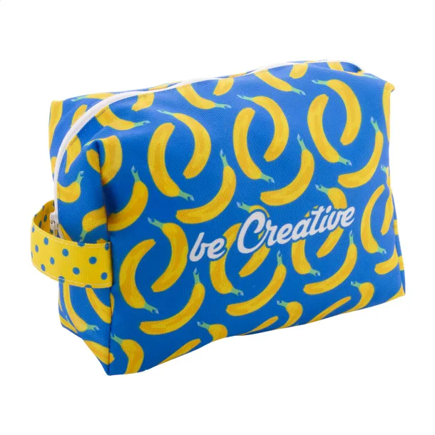 CreaBeauty Carry RPET custom cosmetic bag White