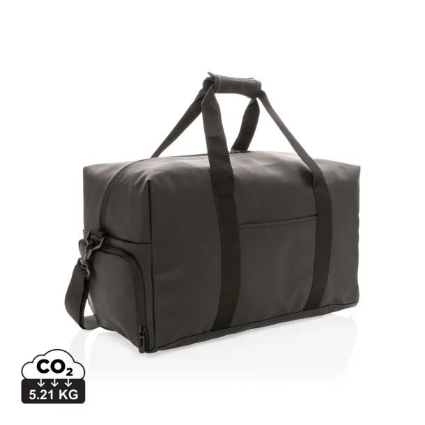  Vikend torba od glatke umjetne kože - XD Collection Crna