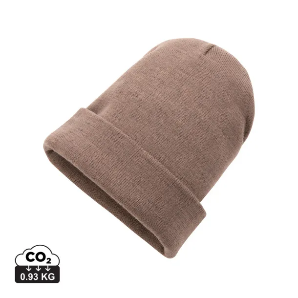 Impact Impact Polylana® beanie with AWARE™ tracer - XD Collection brown