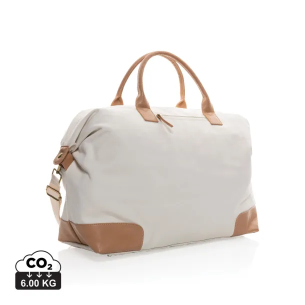  Impact AWARE™ velika vikend torba od recikliranog platna - XD Collection Prirodna