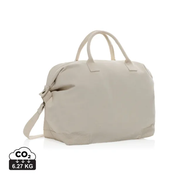  Kezar AWARE™ 500 gsm recycled canvas deluxe weekend bag - XD Collection Bijela