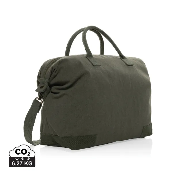  Kezar AWARE™ 500 gsm recycled canvas deluxe weekend bag - XD Collection Zelena