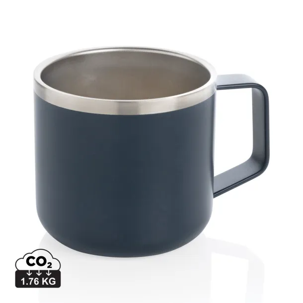  šalica za kampiranje od nehrđajućeg čelika, 350 ml - XD Collection Plava