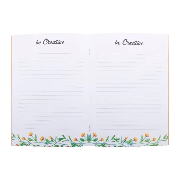 CreaNote Plus A5 Eco custom notebook Natural