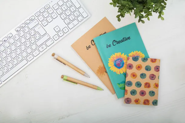 CreaNote Plus A5 Eco personalizirani notes Prirodna