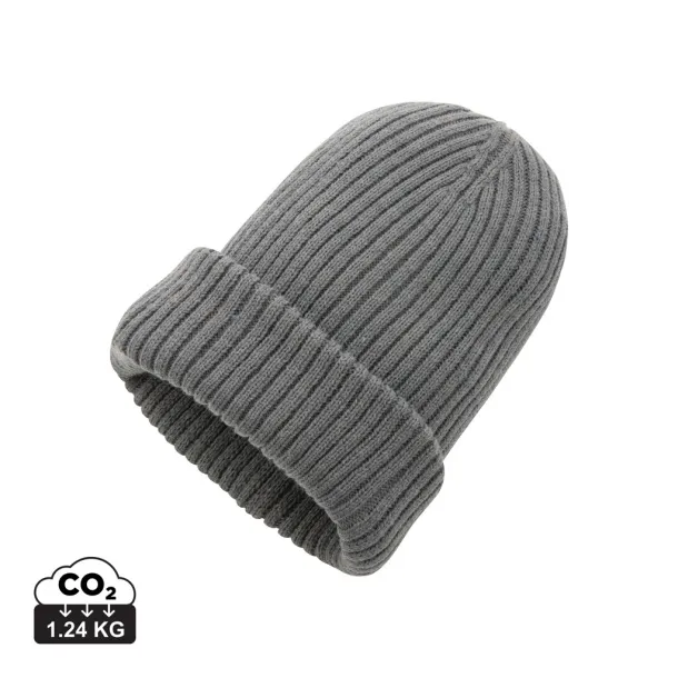  Impact AWARE™  Polylana® dvostruko pletena kapa - XD Collection Antracit