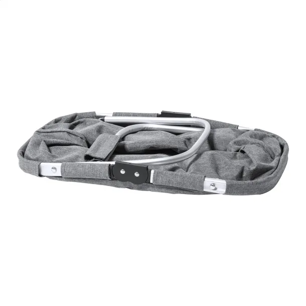 Scampa RPET picnic basket Grey