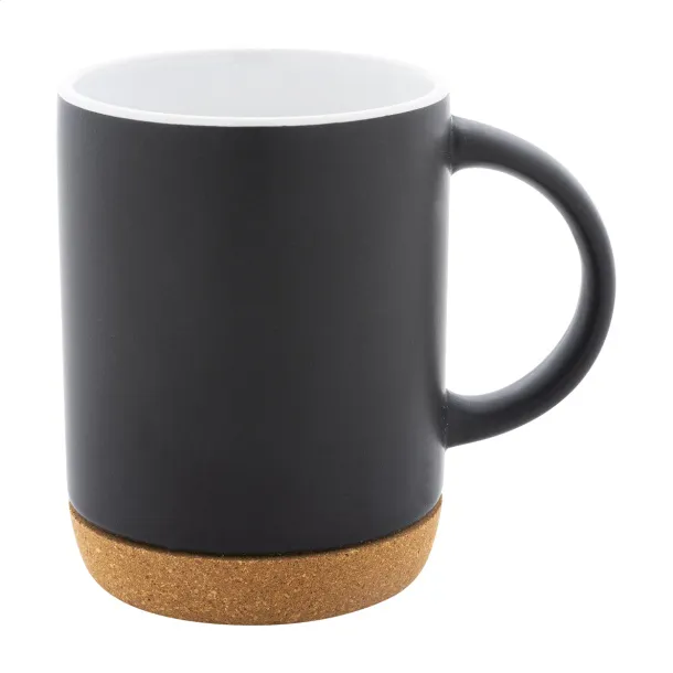 Koberg šalica, 280 ml Crna Bijela