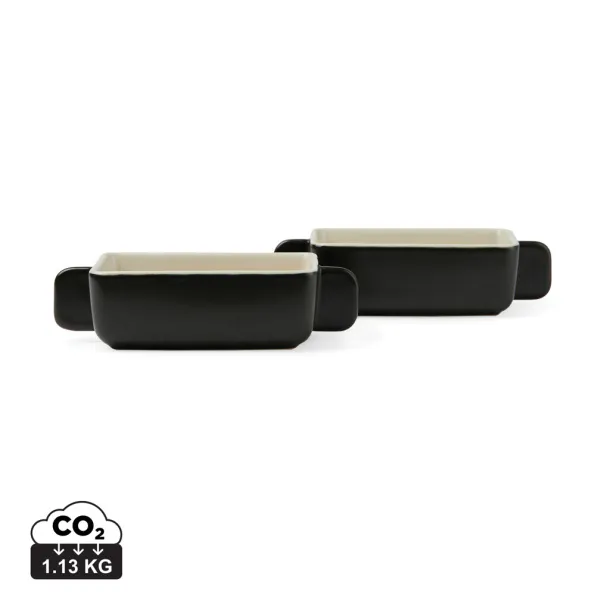  VINGA Monte neu mini dish 2 pcs - Vinga Black