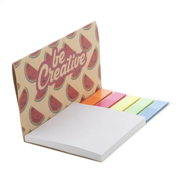 CreaStick Combo Sign Eco custom sticky notepad Natural