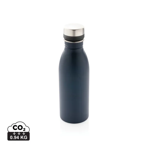  Deluxe boca za vodu od RCS recikliranog nehrđajućeg čelika, 500 ml - XD Collection navy