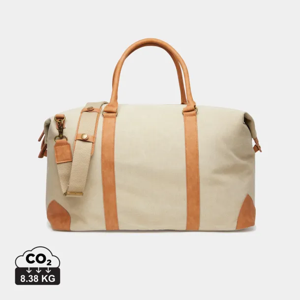  VINGA Bosler platnena duffle torba - Vinga beige