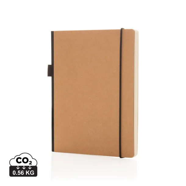  A5 FSC® deluxe hardcover notebook - XD Collection Brown