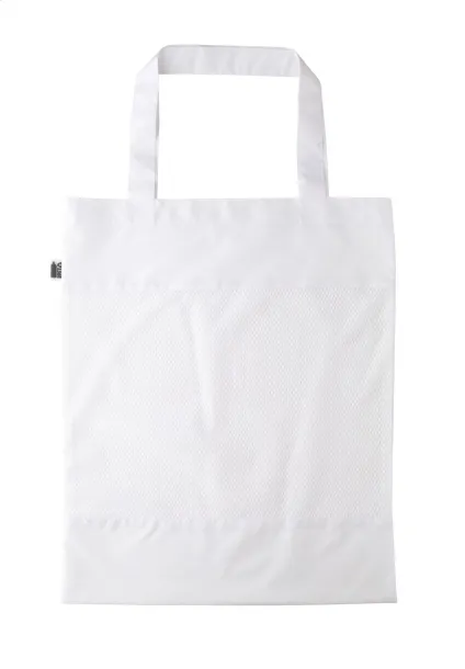 SuboShop Mesh RPET custom shopping bag White