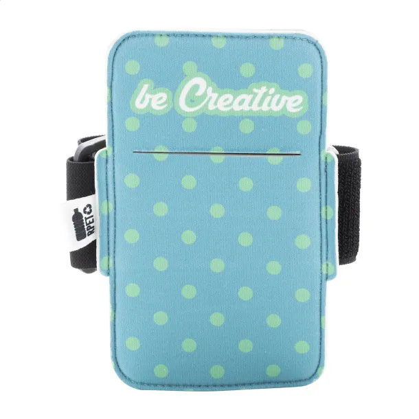 Runfree custom mobile armband case White