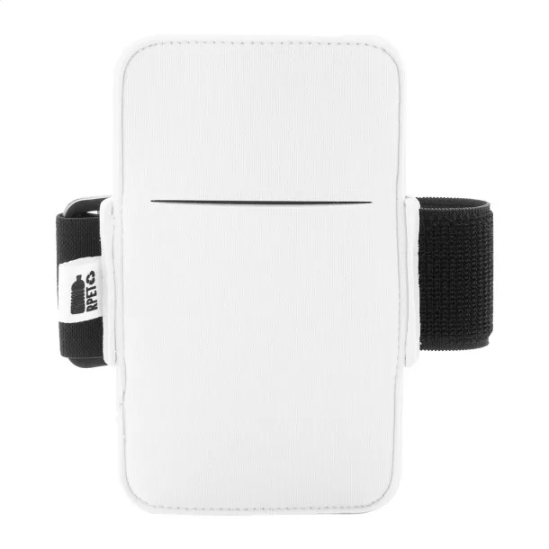 Runfree custom mobile armband case White