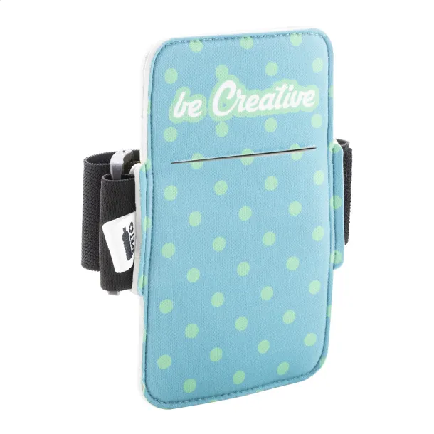 Runfree personalizirana torbica za mobitel za nošenje na ruci Bijela