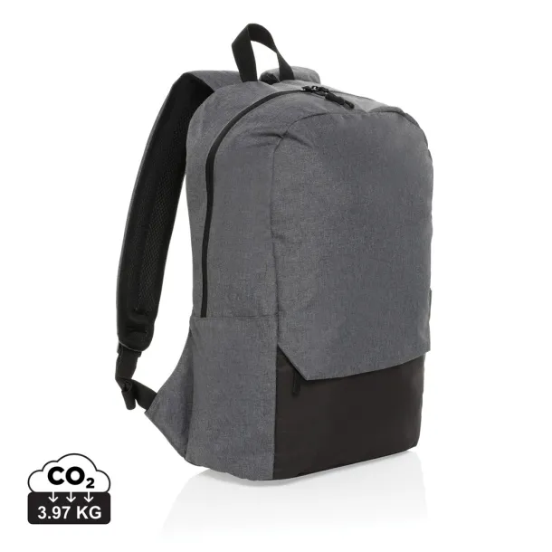  Kazu AWARE™ RPET klasični ruksak za 15,6" laptop - XD Collection Siva