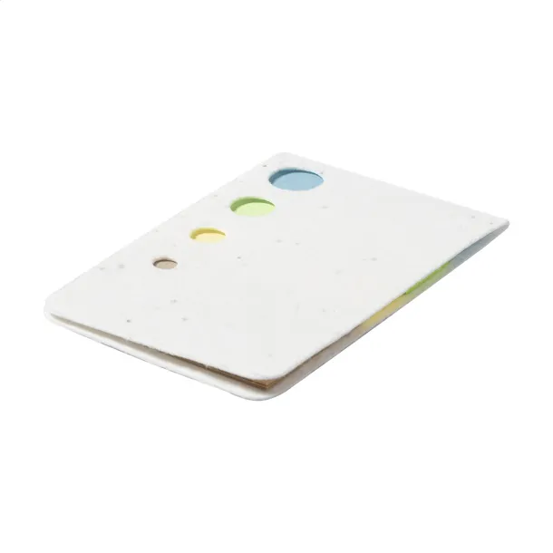 Sementi seed paper sticky notepad Natural
