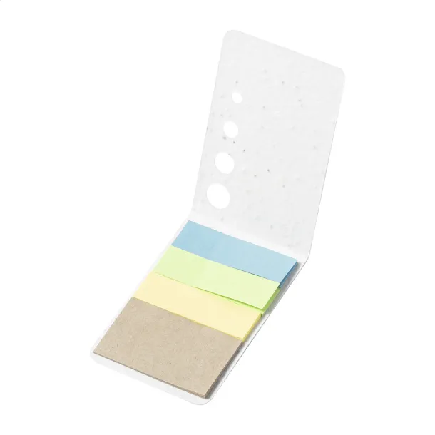 Sementi seed paper sticky notepad Natural
