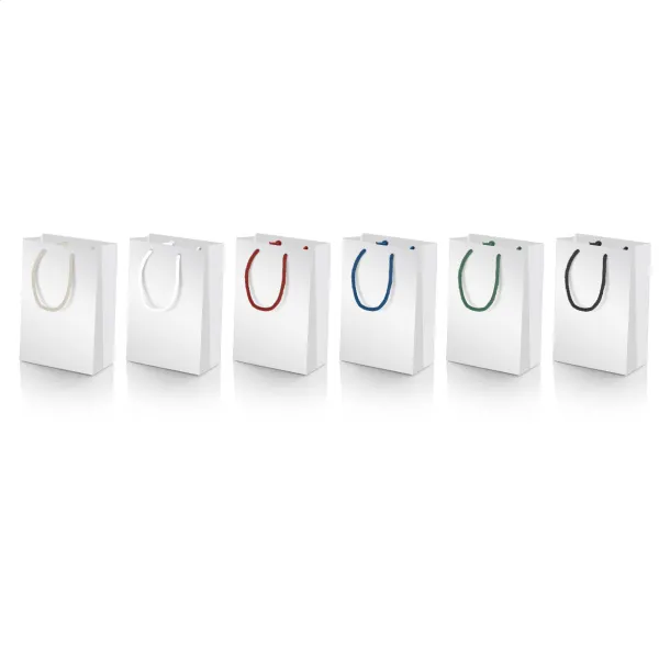 CreaShop S custom made paper shopping bag, small White