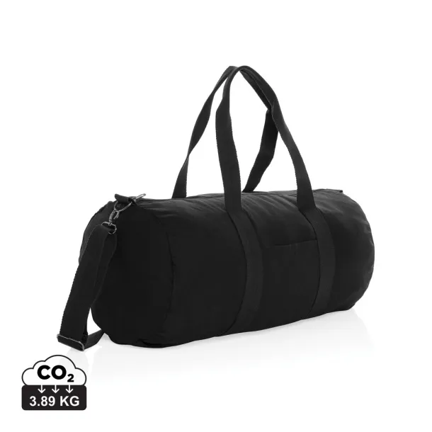  Impact AWARE™ 285 gsm duffle torba od r-platna - XD Collection Crna