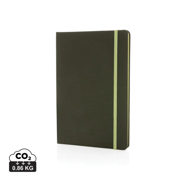  notes od GRS certificiranog RPET-a, A5 - XD Collection Zelena 579