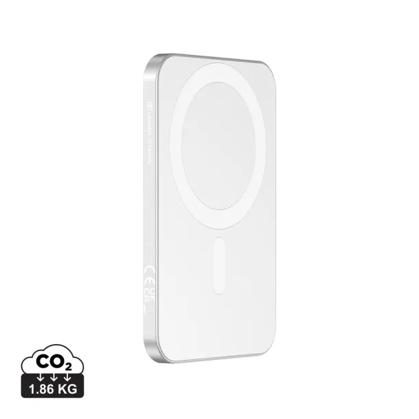  Urban Vitamin Burbank prijenosna baterija od RCS plastike/aluminija, 3000 mAh - Urban Vitamin Srebrna