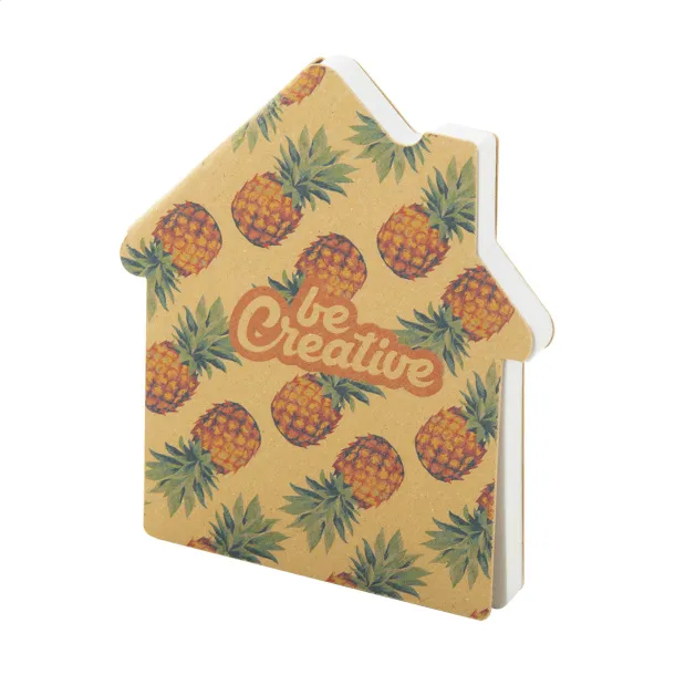 CreaStick House Eco personalizirane ljepljive bilješke Prirodna