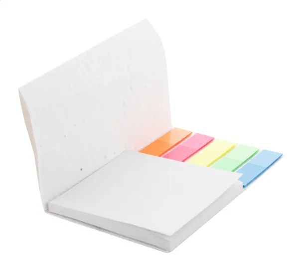 CreaStick Combo Sign Seed custom sticky notepad White