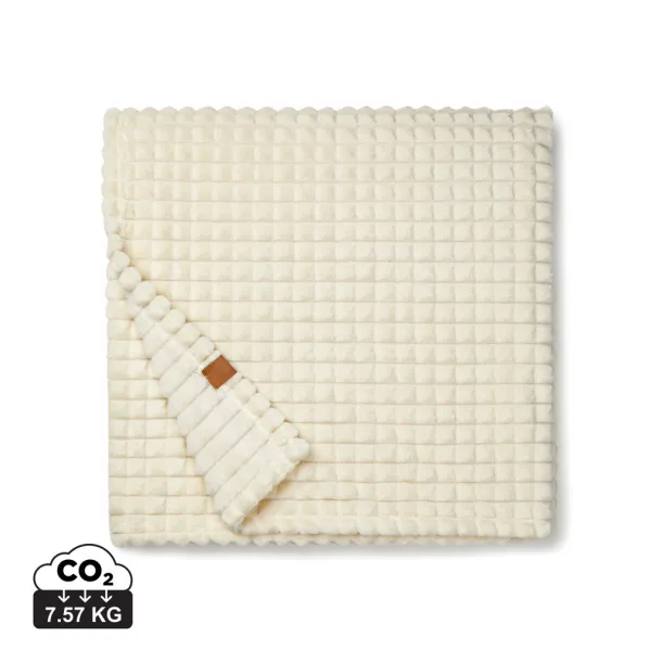  VINGA Branson deka od GRS recikliranog PET-a, 290 g/m2 - Vinga beige