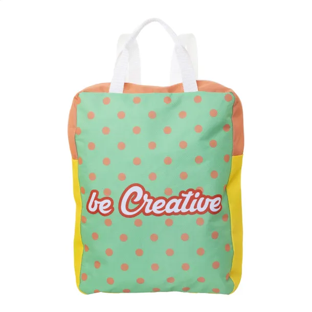 SuboBag Slimback personalizirani RPET ruksak za laptop Bijela