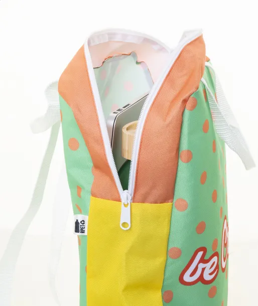 SuboBag Slimback personalizirani RPET ruksak za laptop Bijela